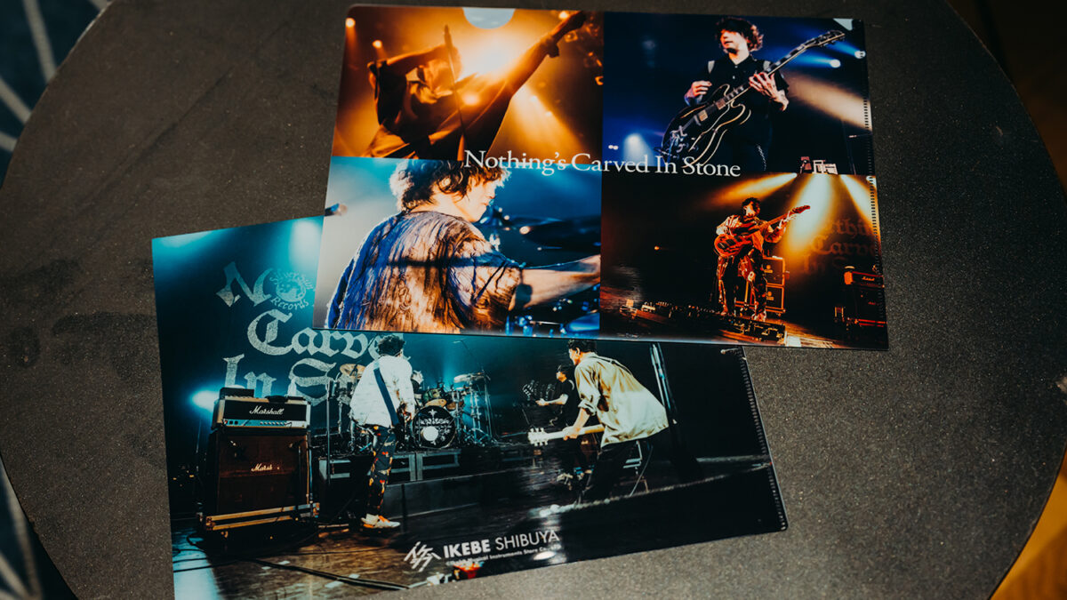 Nothing’s Carved In Stone×Ikebe Musicコラボグッズ、販売開始！